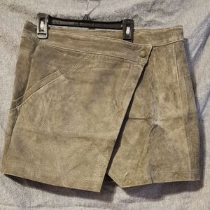 Blanknyc skirt Size 30 suede NEW